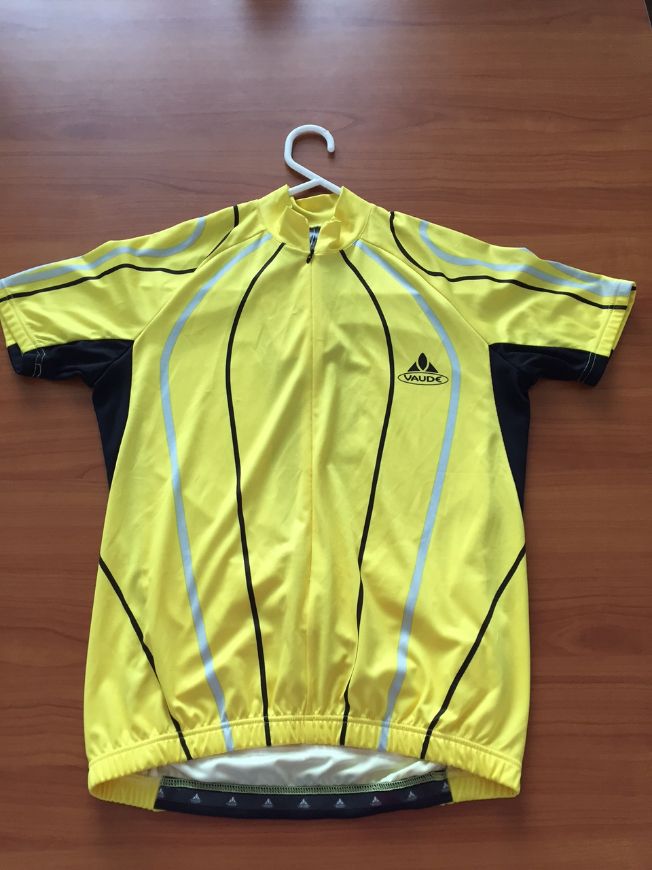 Slika Vaude moška kolesarska majica Tamaro, vel. M, citrus rumena