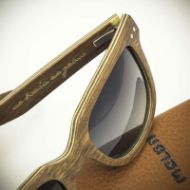 Slika Lesena sončna očala Melon Skatewood Don Macchiato
