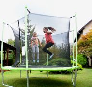 Slika Trampolin Legoni FUN z zaščitno mrežo 244 cm