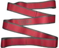 Slika Elastični trak z zankami iz tekstila strong Toorx, rdeč