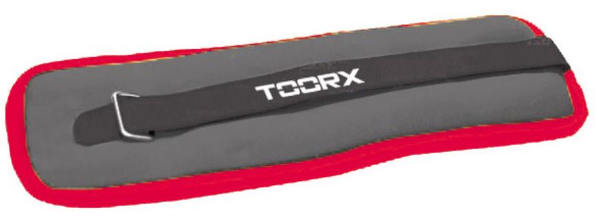 Slika Manšetna utež Toorx za zapestje ali gležnje 2 x 2 kg