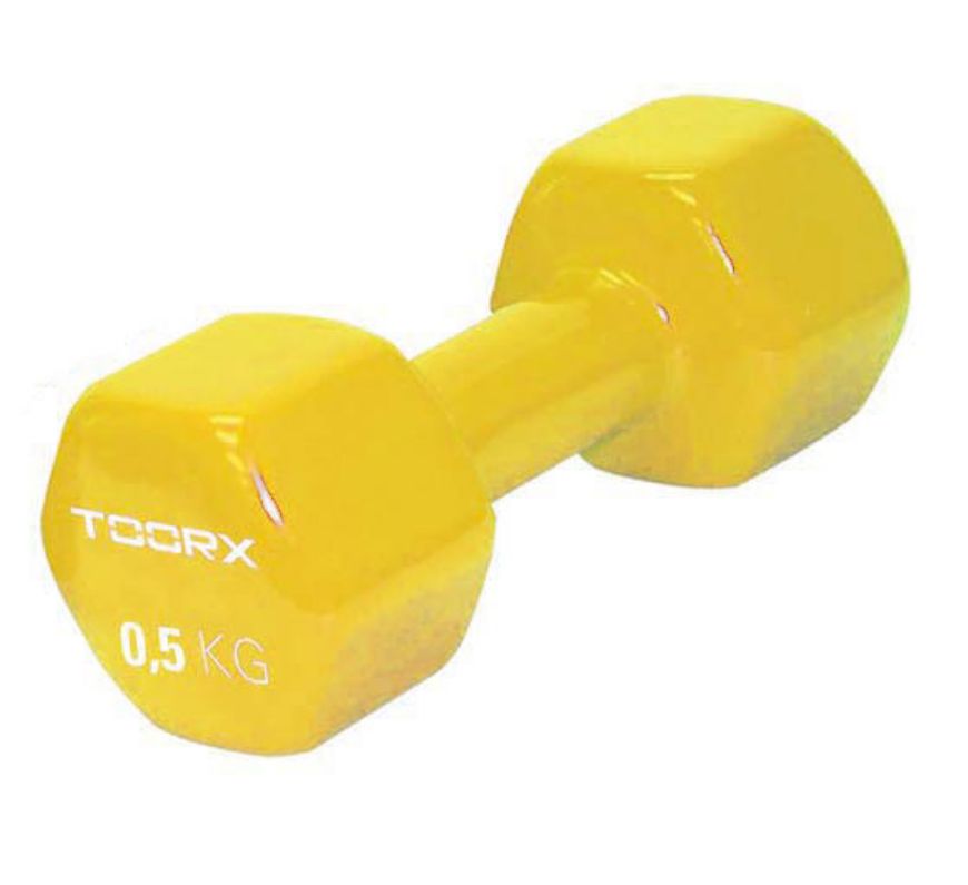 Slika Ročka vinil Toorx 0,5 kg rumena