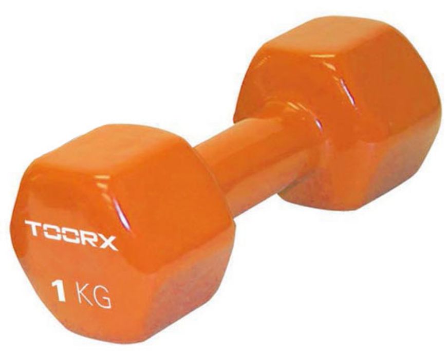 Slika Ročka vinil Toorx 1 kg oranžna