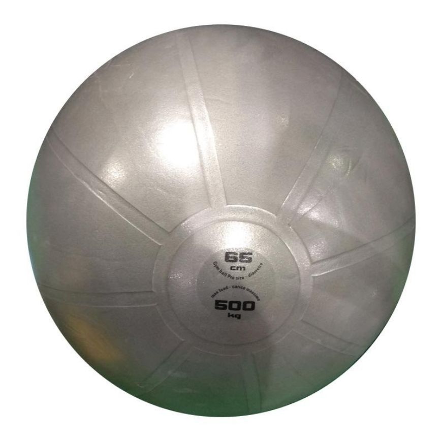 Slika Gimnastična žoga Pro Toorx 65 cm, siva
