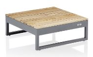 Slika Lounge miza Kettler Ocean Skid Platform mat anthracite