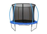Slika Trampolin LEGONI SPACE z zaščitno mrežo 366 cm, moder