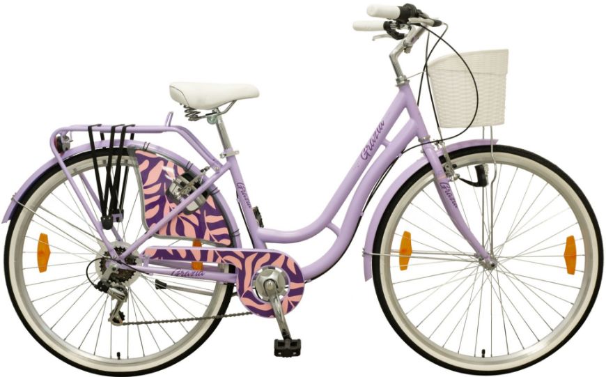 Slika Mestno kolo Polar Grazia 28", 6P lavander